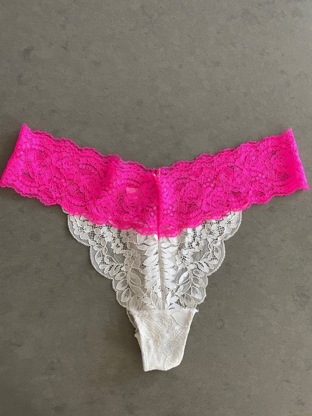 Lace Hipster Thong